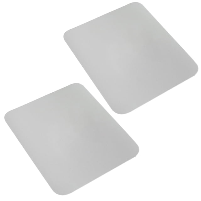 Alfombrilla de ratón de cuero para ordenador portátil, alfombrilla de ratón para juegos, color gris