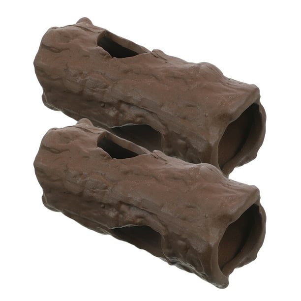 2 piezas de escondite para camarones, cueva para peces Betta y casa para camarones, cueva para peces, decoración para acuario