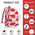 thumbnail image 5 of Boho Crossbody Bag Featuring Red Strawberry Print – Cute Kawaii Berry Pattern, Fresh and Artistic Design for Summer, 5 of 5