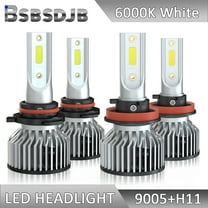 For Chevy Equinox 2010-2017 Bright LED Headlight High-Low Beam 6000K White Bulbs