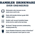 thumbnail image 2 of YETI Rambler 42 oz Straw Mug, Vacuum Insulated, Stainless Steel, Navy, 2 of 6