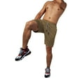 thumbnail image 3 of Summer Lightweight Gym Shorts, Bodybuilding Quick Dry Athletic Workout Shorts with Pockets and Drawstring, 3 of 9