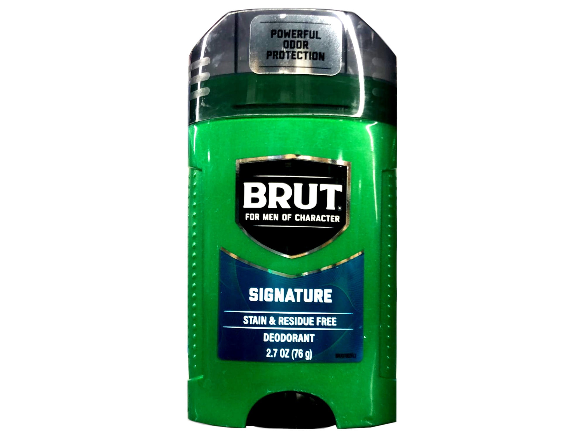 Brut Signature Deodorant Stick for Men, Stain and Residue Free, Powerful Odor Protection, 2.7 oz - Pack of 6