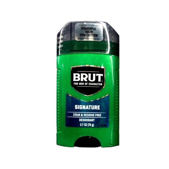Brut Signature Scented Antiperspirant Deodorant Stick, 2.7 oz