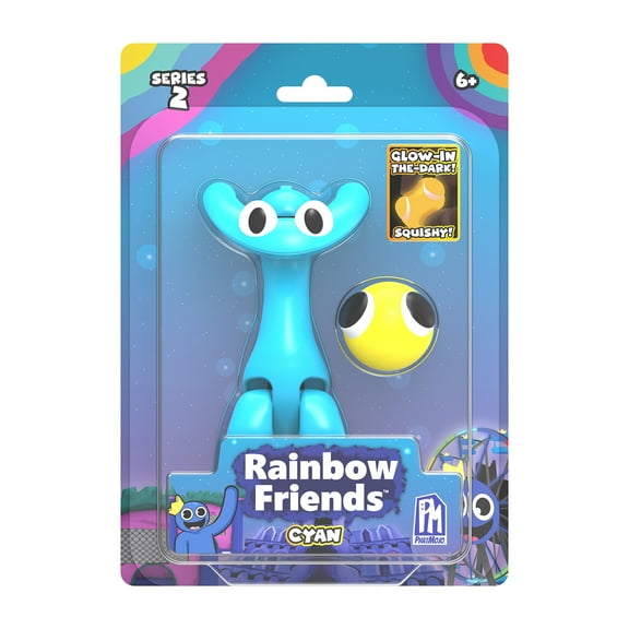 RAINBOW FRIENDS - Action Figure - Cyan - Series 2