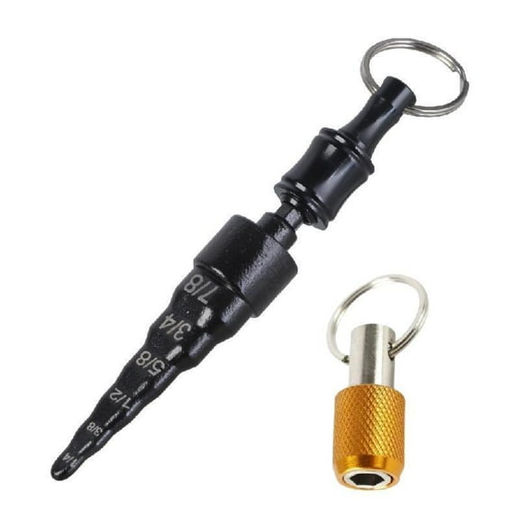 Multipurpose 6 In 1 Air Conditioner Copper Tube Expander Swaging Drill HVAC Repair Tool Kit Include Hex Shank Bit Holder