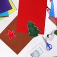 thumbnail image 3 of 40 Pcs Felt Sheets for Crafting Supple Rectangle Felt Fabric Sheets for Diy Sewing Craft Projects, 3 of 9
