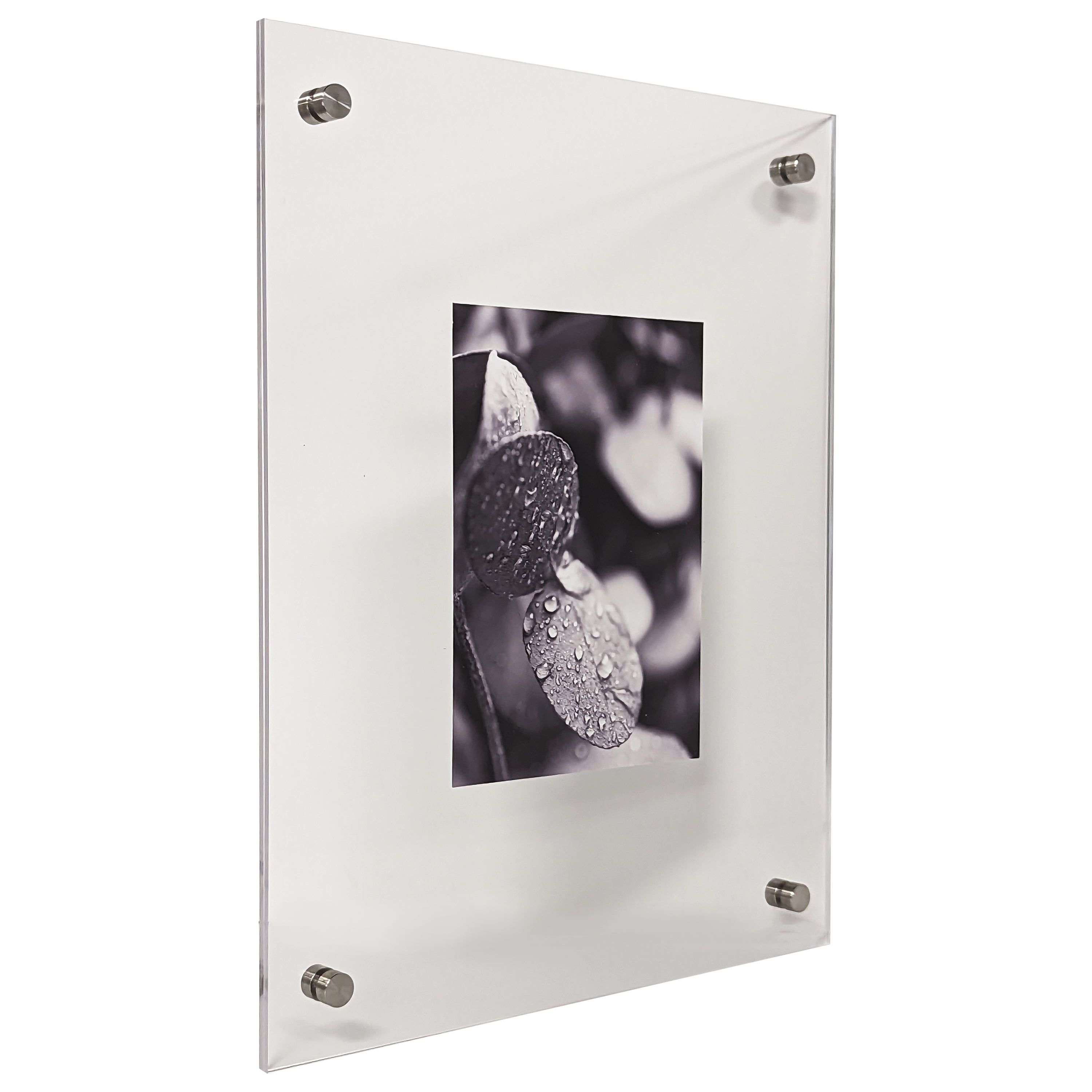 Better Homes & Gardens – 8x10 Picture Frame – Clear Acrylic Float Wall Photo Frame
