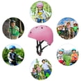 thumbnail image 4 of Tripumer Youth Bike Helmet Boys Girls Scooter for 9 -15 Years Skateboard  Adjustable Helmet Pink, 4 of 5