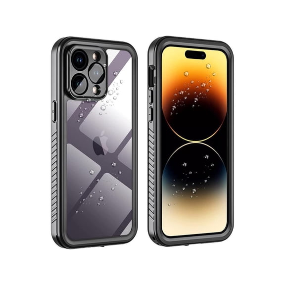 for iPhone 14 Pro Case Waterproof, Shockproof Bumper Case with Built-in Screen Protector, Dustproof Phone Case for iPhone 14 Pro 5G 6.1 inch
