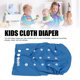 thumbnail image 5 of Pañal de Tela Para Niños, Niños Sinceros y Cómodos, Pañales de Tela, Es Fácil de Usar Impermeable Para Niños de 3 A 6 Años, 5 of 7