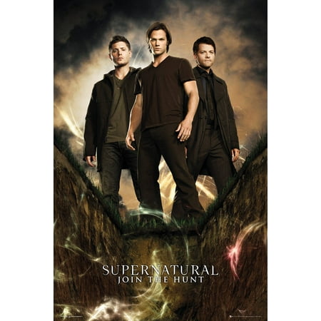 Supernatural - TV Show Poster / Print (The Good Guys - Sam, Dean & Castiel) (Size: 24