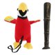 thumbnail image 2 of 1 Set Stuffed Parrot Shoulder Toy Plush Parrot for Kids Pirate Costume Accessory Halloween Decor with Toy Telescope, 2 of 5