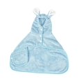 thumbnail image 4 of Toalla para perros Perfecl Abrigo de secado súper absorbente para baño Aseo Natación Interior Azul, 4 of 8