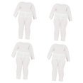 thumbnail image 4 of 4 piezas 1/12 Muñecas Camisa Pantalones Decoración Capa Base Camisa para Muñeca BJD Gsc traje de manga larga, 4 of 9