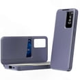 thumbnail image 2 of Green Leather Phone Case with Card Holder and Smart View Window for A56 5G, 2 of 5