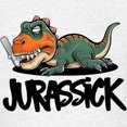 thumbnail image 3 of CafePress - Jurassic Dinosaur Kids T Shirt - Light Classic Kids Graphic, Short Sleeve T-Shirt, Sizes XS-XL, 3 of 4
