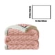 thumbnail image 3 of Manta para sofá, manta de franela extra gruesa de doble capa, ideal para la siesta en la oficina, cálida y cómoda, ideal para cama o sofá, manta de tela., 3 of 6