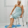 thumbnail image 2 of Carex Adjustable White Bath/Shower Bench with Aluminum Legs, 350 lb Weight Capacity, 2 of 3