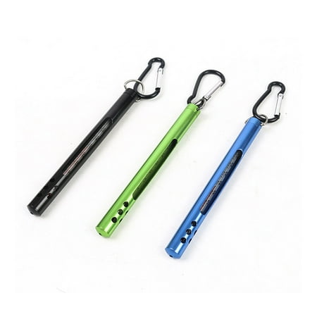 Fishing Thermometer Portable Fishing Pencil Type Thermometer Fahrenheit Celsius Pencil Tip Fishing Tool (Black)