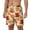 White, variant on Cups of Tea pattern Mens Swim Trunks with Compression Liner Stretch Beach Shorts Quick Dry with Zipper Pockets No-Chafing Board Shorts-Small
