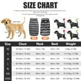 thumbnail image 2 of Small Dog Sweater, Stripes Warm Pullover for Winter Spring Fall, Soft Lightweight Dog Sweatshirt Indoor Outdoor Clothes for Small Medium Dogs Girl Grey XL, 2 of 7