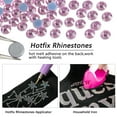 thumbnail image 3 of Beadsland 288pcs Hotfix Rhinestones for Crafts Lightpink, SS30, 6.3-6.5mm, 3 of 4