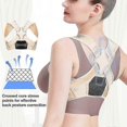 thumbnail image 3 of Posture Corrector Upgraded Back Brace, Back Straightener Posture Corrector For Women, Back Posture Support Brace For Upper Spine, 3 of 5