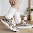 thumbnail image 4 of 6 Pairs Womens Crew Socks Size 6-11 - Lightweight Thin Casual Socks for Women, Breathable Cotton Blend Calf Length Socks for Daily Wear, 4 of 6
