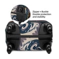 thumbnail image 2 of Gukieu Psychedelic Shark Artwork Print Suitcase Protective Cover, Elastic Zipper Buckle Suitcase Protective Cover, Suitable for Travel, Business Trip-Small, 2 of 7