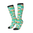 thumbnail image 2 of Easygdp Avocado Lovers Soccer Socks Sport Knee High Socks Calf Compression Athletic Socks for Men and Women, 2 of 9