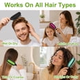 thumbnail image 6 of Abaima 5 Pack Vented Detangling Hair Brush - Detangler Hairbrush with Soft Bristles for No Tangles - Ideal for Wet Dry or Curly Damaged Hair, 6 of 7