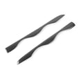 thumbnail image 3 of 2 pegatinas para párpados de fibra de carbono izquierda y derecha, pegatinas para cejas para faros, se adapta a 5 Series E34 1988-1996, 3 of 8