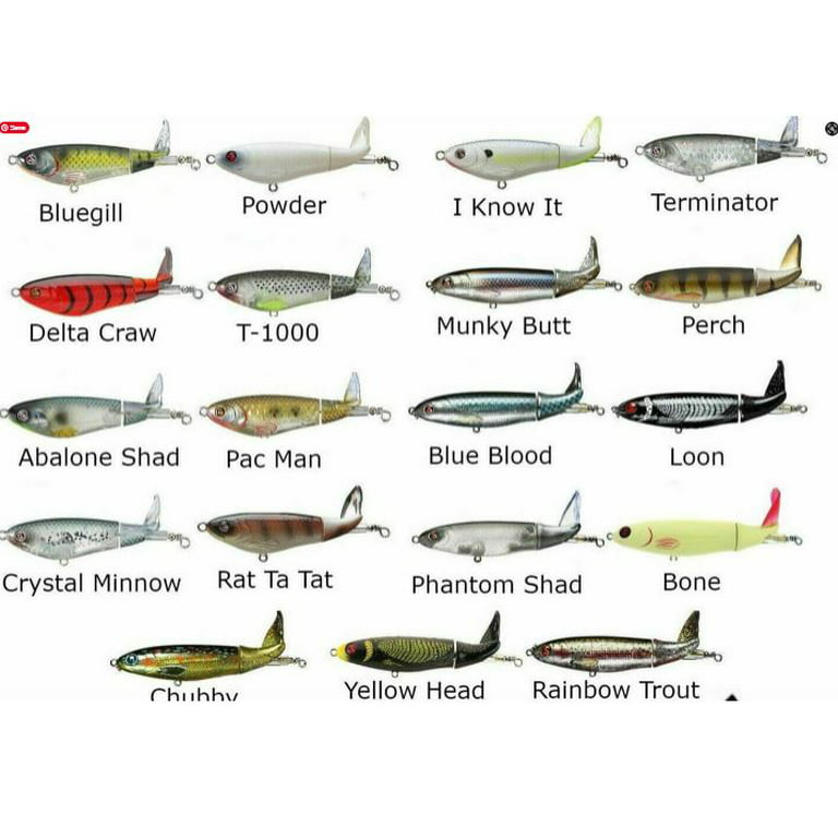 What is everyone's favorite color and size Whopper plopper? I use the 90  and 110 munky butt. I am mostly fishing ponds and small lakes. :  r/bassfishing
