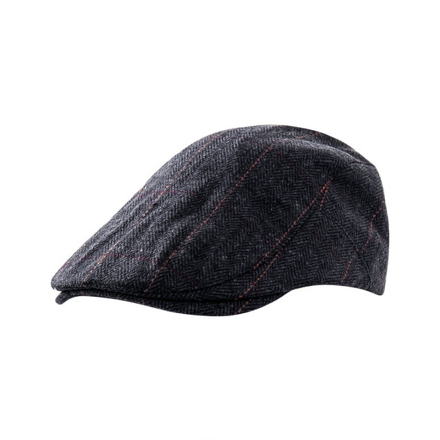 ITFABS Hommes Casquette Rétro Newsboy Chaud Réglable Léger Durable Béret Pois