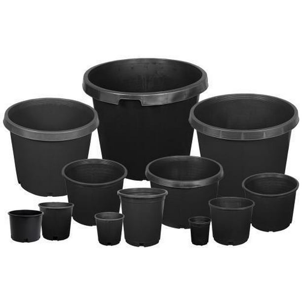 Gro Pro Premium Tall Nursery Pot 3 Gallon Walmart Com Walmart Com