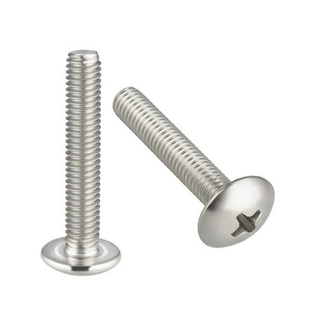 

Machine Screws M6x35mm Phillips Screw 304 Stainless Steel Fasteners Bolts 20 Pcs