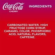 Coca-Cola Cherry Soda Pop Bottle, 2 Liters