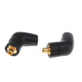 thumbnail image 2 of Conector macho en ángulo integrado para SE215/SE315 negro, 2 of 6