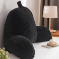 thumbnail image 5 of ANHXN Reading Pillow Bed Wedge Backrest with Arm Back Support, Can Sit on Bed/Sofa, Used for Recliner, Waffle Three Dimensional Design, 5 of 12