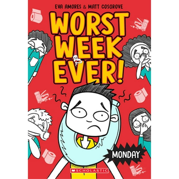 Pre-Owned Monday (Worst Week Ever #1), 9781338857542, 1338857541, Paperback,