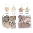 thumbnail image 1 of Xihbxyly Adornos Navideños de Madera, Juego de 24 Piezas, Diseño Vintage de Camión Rojo y Papá Noel, Madera Duradera, Decoración para Árbol de Navidad y Etiquetas de Regalo, Artículos Esenciales para, 1 of 4