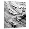 thumbnail image 2 of Designart "Harmony in Chaos in Grey and Cream III" Abstract Shapes Metal Wall Art, 2 of 5