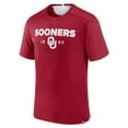 thumbnail image 2 of Men's Fanatics  Crimson Oklahoma Sooners Defender Rush T-Shirt, 2 of 3
