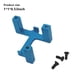 thumbnail image 3 of Vogacara RC coche servo soporte de montaje control remoto vehículo dirección titular actualización rojo Kits de construcción modelo Azul Vogacara FN009993-01B, 3 of 6