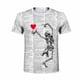 thumbnail image 4 of Camiseta de diario unisex para hombre, estampado gráfico en 3D, estampado de calavera, camisetas de manga corta, blusa informal Pompotops oipoqjl31356, 4 of 9
