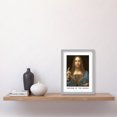 thumbnail image 2 of Leonardo Da Vinci Saviour Of The World Salvator Mundi Painting Artwork Framed Wall Art Print A4, 2 of 4