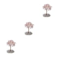 thumbnail image 1 of Bewildely Árboles de dinero de vida artificial anchos para una decoración versátil Árbol de cristal curativo artificial Cristal rosa elegante Type1 NO1, 1 of 6
