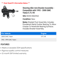 thumbnail image 2 of Steering Idler Arm Bracket Assembly - Compatible with 1993 - 2000 GMC Yukon 5.7L V8 1994 1995 1996 1997 1998 1999, 2 of 2