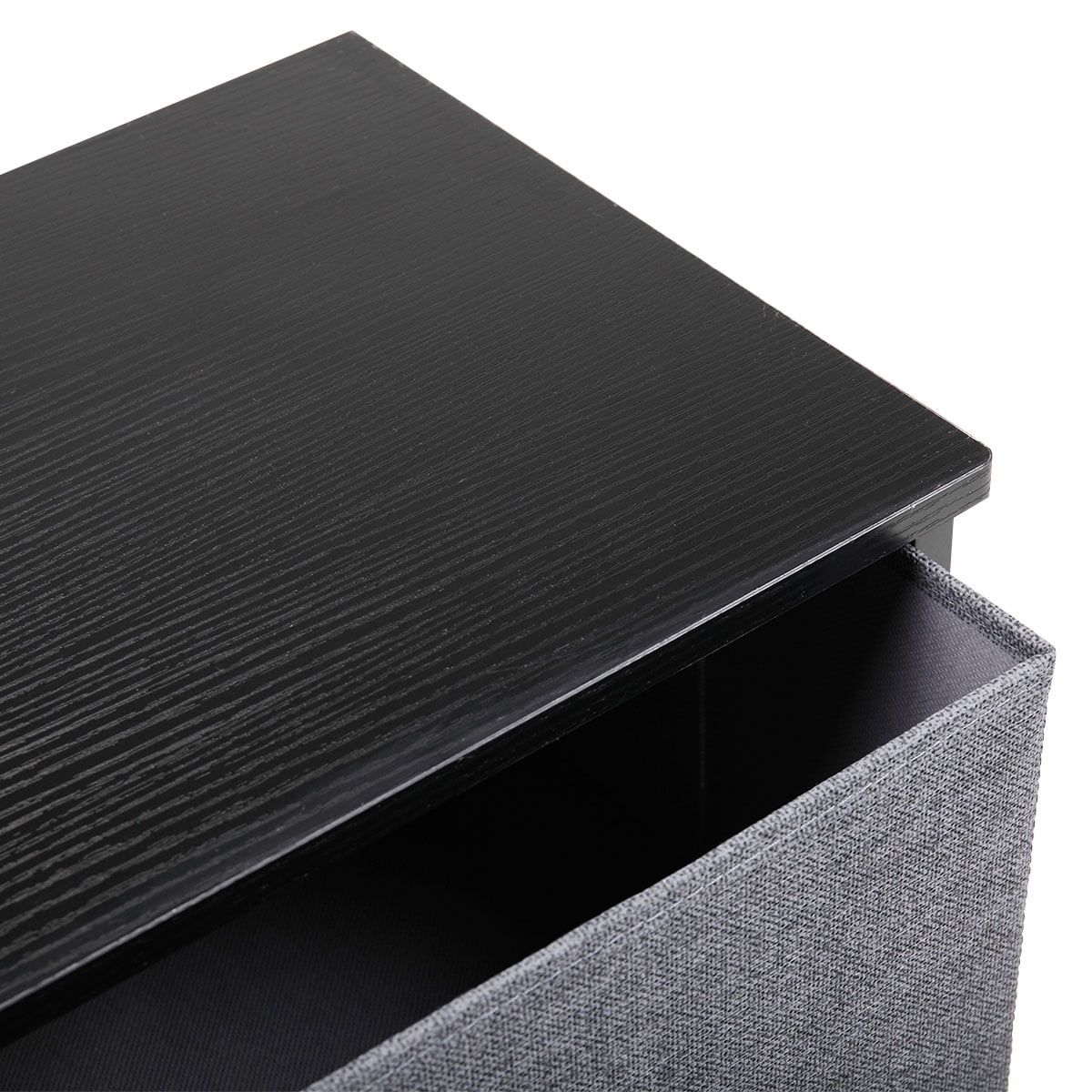 Lowestbest Drawer Dresser Organizer with 2 Drawers, Fabric Dresser Tower for Bedroom, Black Lowestbest Drawer Dresser Organizer with 2 Drawers, Fabric Dresser Tower for Bedroom, Black